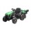 Hecht 50925 Verde Tractoras cu remorca pentru copii