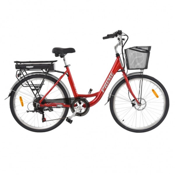 Велосипед на аккумуляторной батарее HECHT PRIME RED HECHT - 1