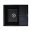 CHIUVETE BUCATARIE ELEFANT PREMIUM CU PIATRA ARTIFICIALA ARIA 5852 NEAGRA