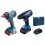 Set mașini de înșurubat Bosch GDX 180-LI + GSR 180-LI 180 Nm 1.5 Ah (Li-ion) 18 V 450-1700 /2800 rot/min