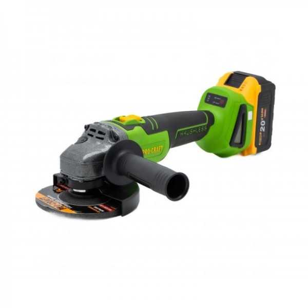 Flex pe baterie fara perii Procraft PWA216  - 1