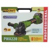 Polizor unghiular cu baterie Procraft PWA220  - 4