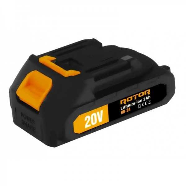 Acumulator pentru scule electrice Rotor RB-2A  - 1
