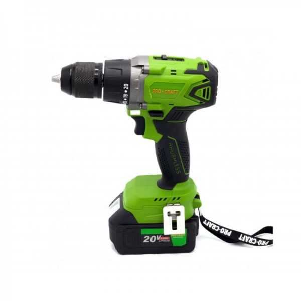 Masina de insurubat cu acumulator Procraft PA18BL Extra  - 1