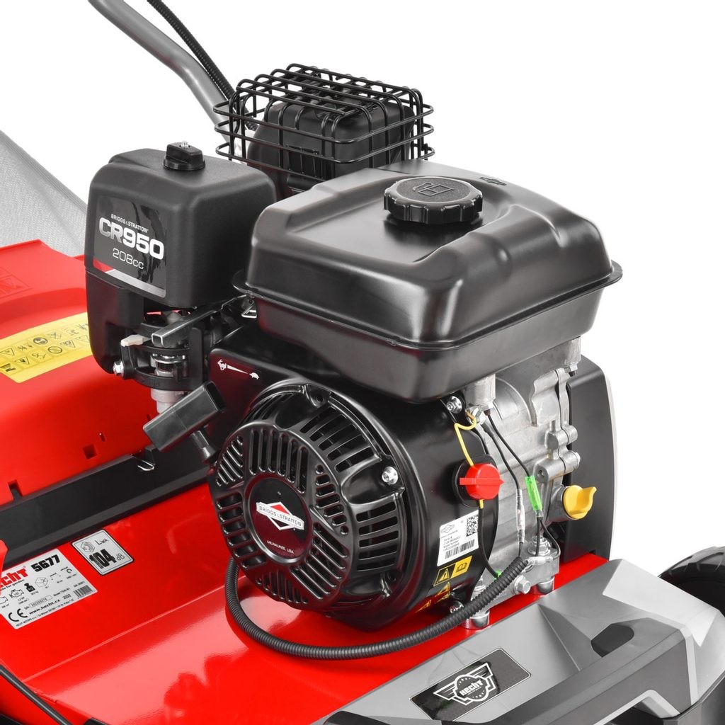 Hecht 5677 Scarificator si aerator pentru gazon cu motor termic 2